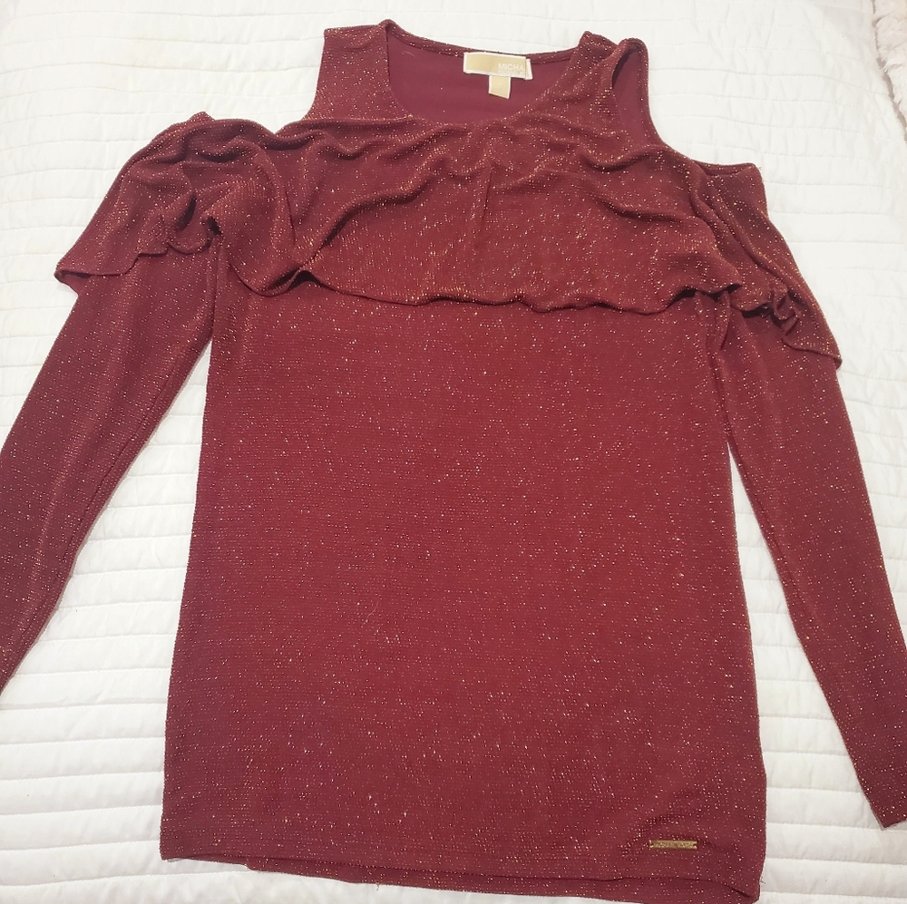 Michael Kors shinny blouse